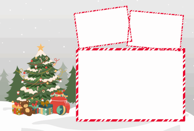 Christmas_Tree_Silver_2x1_right_postcard_01